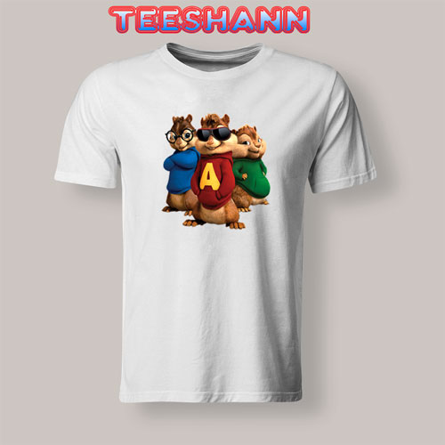 alvin and the chipmunks t shirt walmart